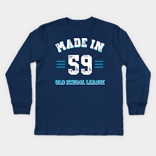 birthday gift 1959 age Kids Long Sleeve T-Shirt